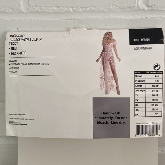 New in original package. Cosmos Goddess Outfit Costume Womens Size M 6/8 - Picture 16 of 16